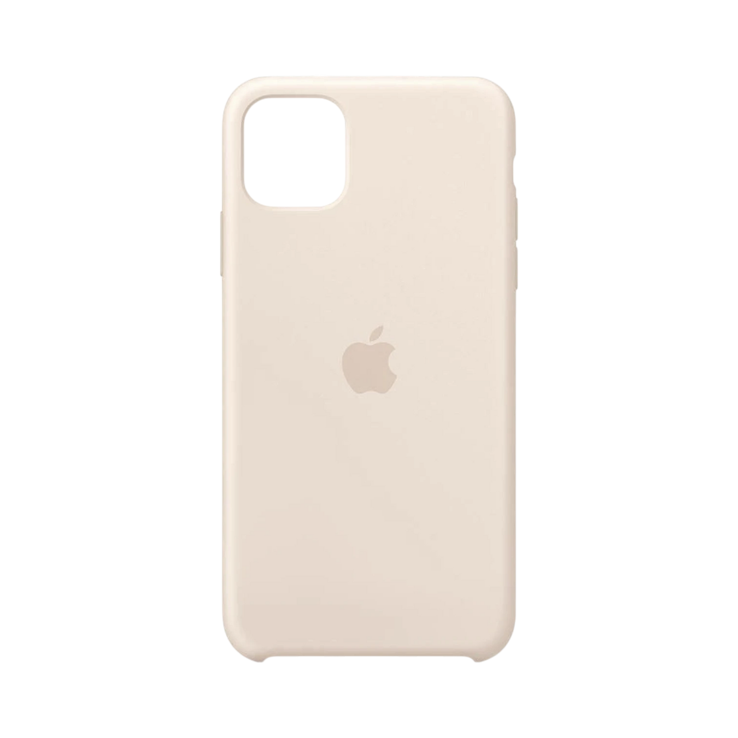 Carcasa de Silicona Premium para iPhone - Crema