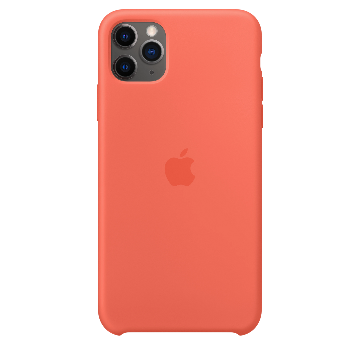 Carcasa de Silicona Premium para iPhone - Naranja