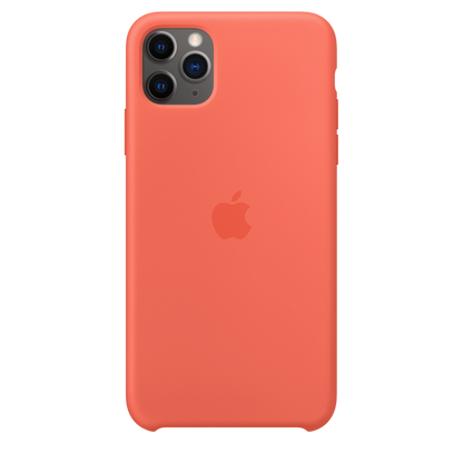 Carcasa de Silicona Premium para iPhone - Naranja