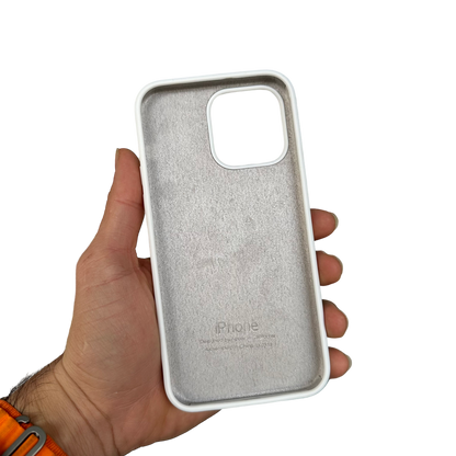 Carcasa de Silicona Premium para iPhone 15 Series