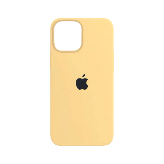 Carcasa de Silicona Premium para iPhone - Caramelo