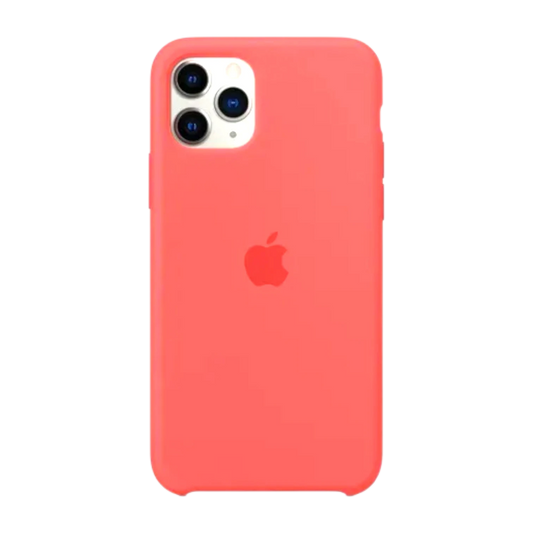 Carcasa de Silicona Premium para iPhone - Coral