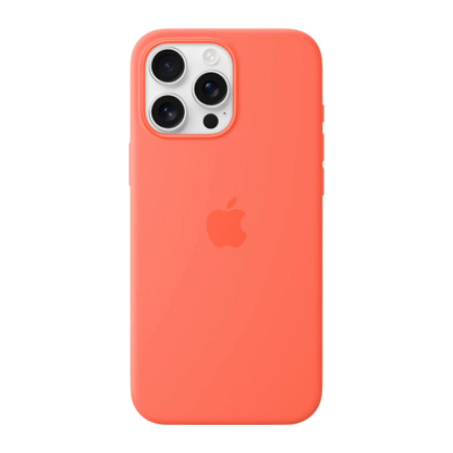 Carcasa de Silicona Premium para iPhone - Naranja
