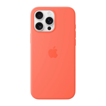 Carcasa de Silicona Premium para iPhone - Naranja