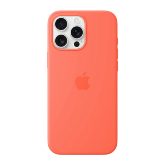 Carcasa de Silicona Premium para iPhone - Naranja