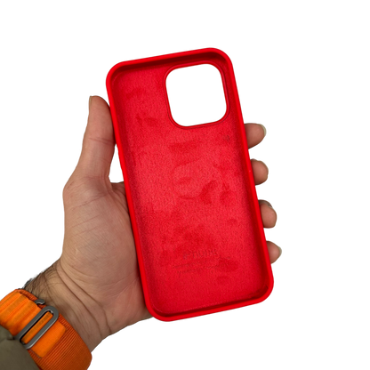 Carcasa de Silicona Premium para iPhone 15 Series