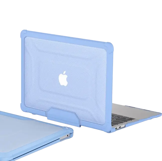 Funda para Mac azul claro - diseño resistente con esquinas reforzadas