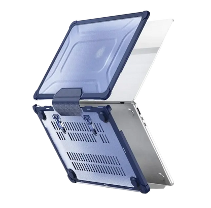 Funda Clear Súper Resistente para Mac - foto trasera en simulación de calce en Mac