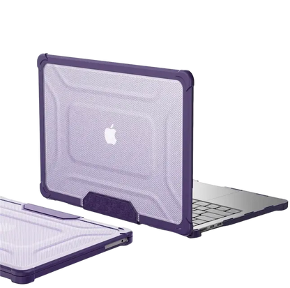 Protector de Mac con esquinas reforzadas color morado