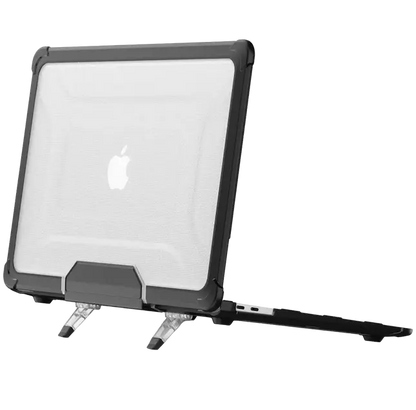 Case trasero para macbook resistente en color negro - esquinas reforzadas