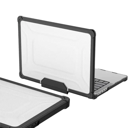 Funda de Macbook antigolpes - colo negro - imagen trasera
