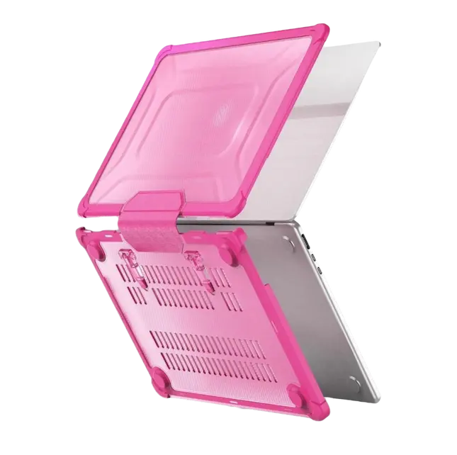 Diseño de calce para la funda resistente de Macbook