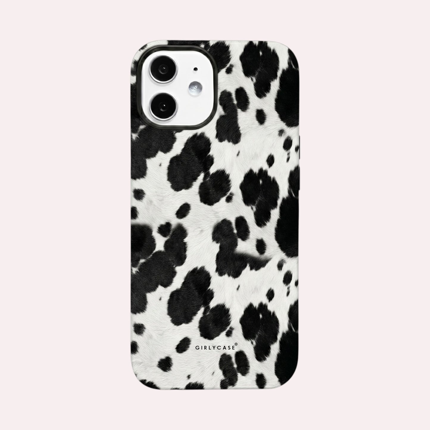 Carcasa Two Protect para iPhone - Cow Milk