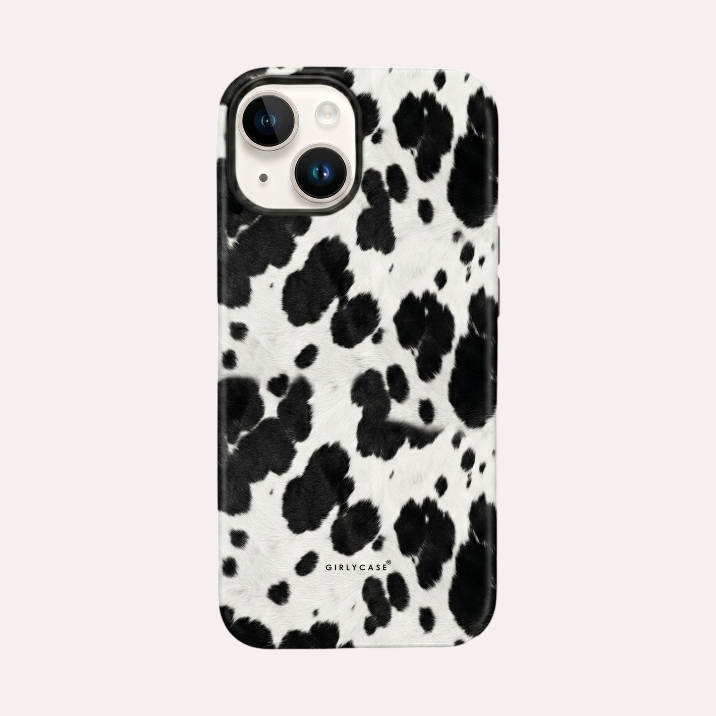 Carcasa Two Protect para iPhone - Cow Milk