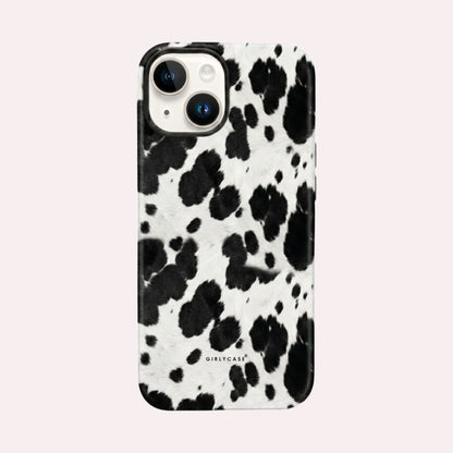 Carcasa Two Protect para iPhone - Cow Milk