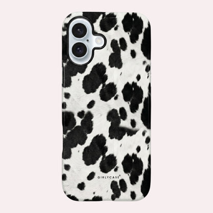 Carcasa Two Protect para iPhone - Cow Milk