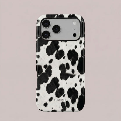 Carcasa Two Protect para iPhone - Cow Milk