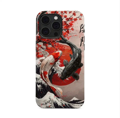 Carcasa Two Protect para iPhone - Koi Dot