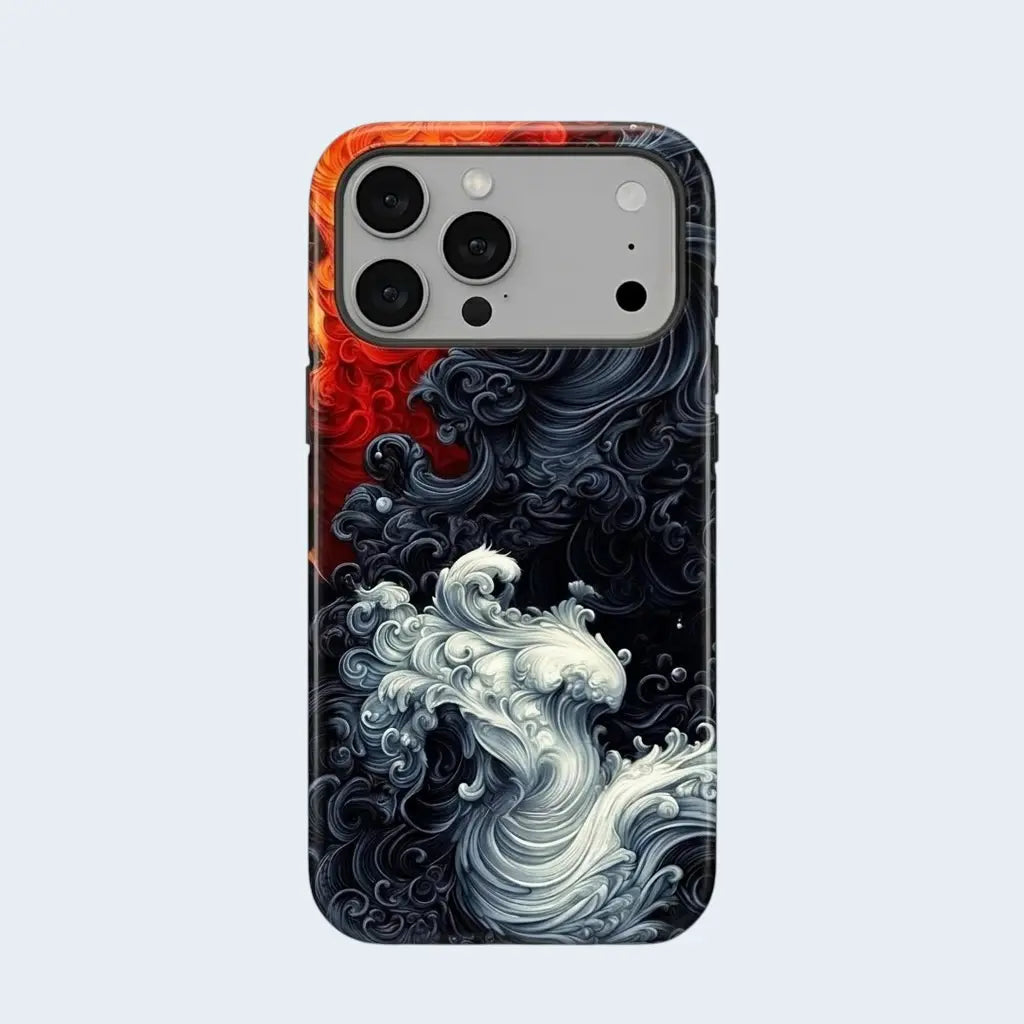 Carcasa Two Protect para iPhone - Koi Eclipse