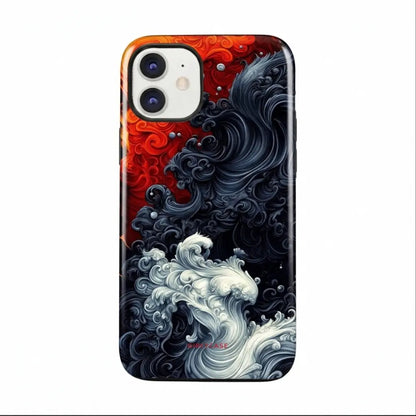 Carcasa Two Protect para iPhone - Koi Eclipse