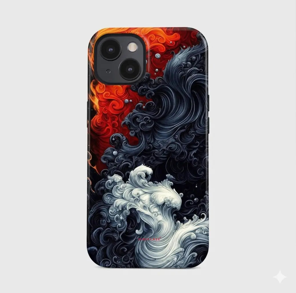 Carcasa Two Protect para iPhone - Koi Eclipse
