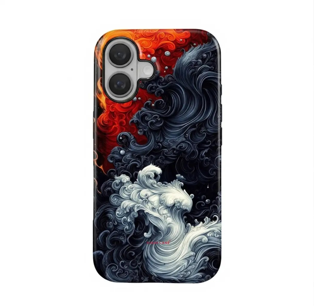 Carcasa Two Protect para iPhone - Koi Eclipse