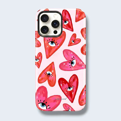 Carcasa Two Protect para iPhone - Love Vision