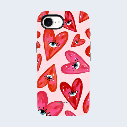 Carcasa Two Protect para iPhone - Love Vision