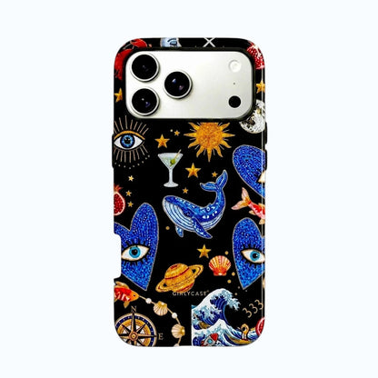 Carcasa Two Protect para iPhone - Mystic Universe