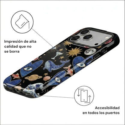 Carcasa Two Protect para iPhone - Mystic Universe