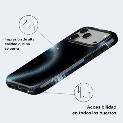 Carcasa Two Protect para iPhone - Blue Wave