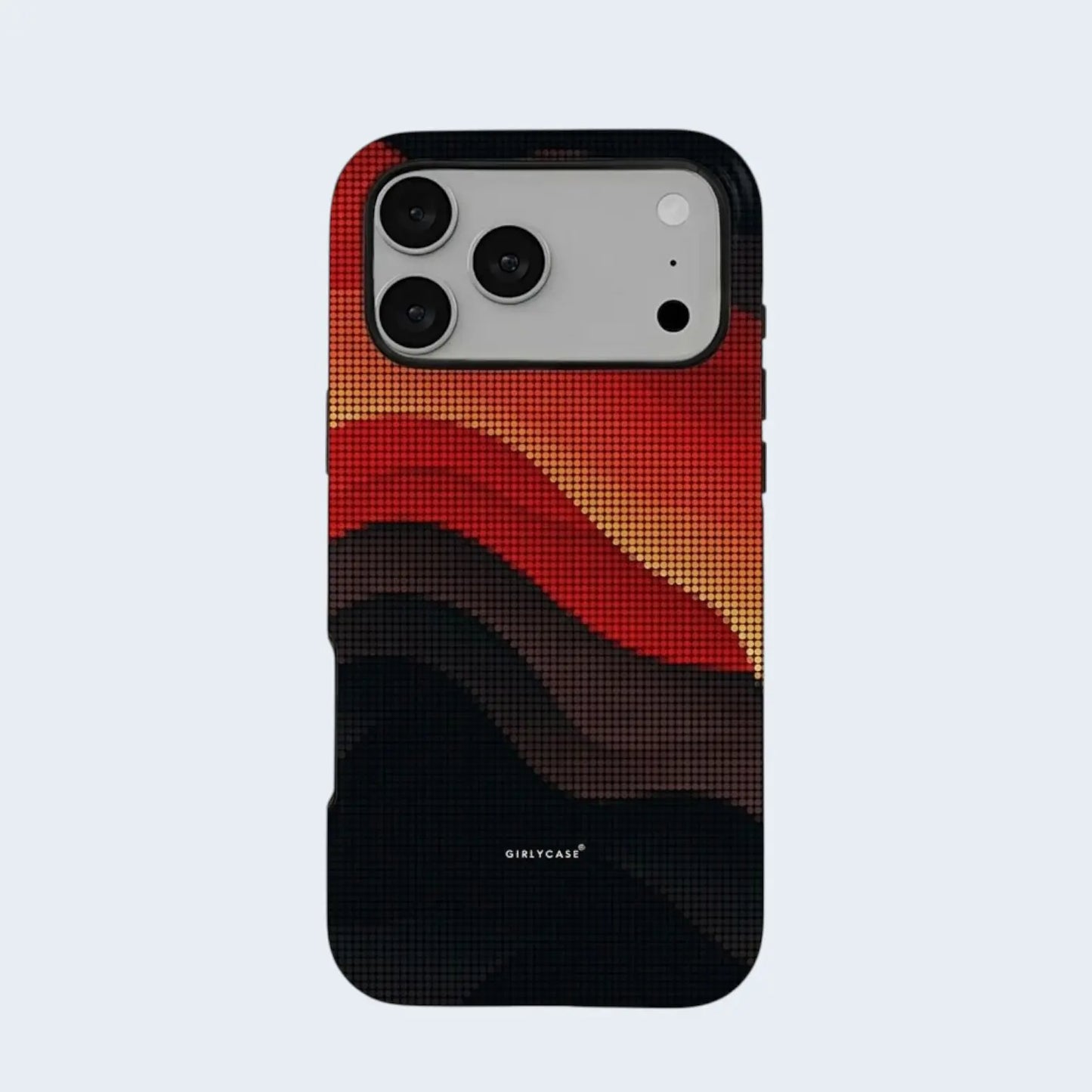 Carcasa Two Protect para iPhone - Red Volcano