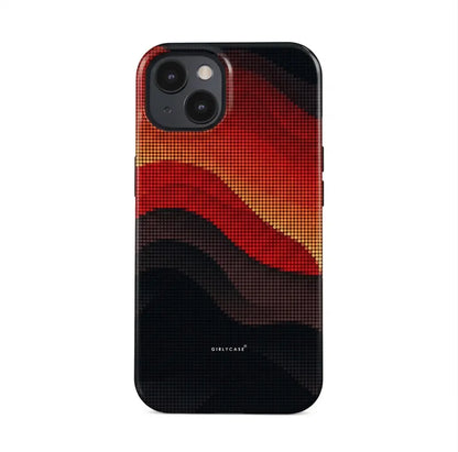 Carcasa Two Protect para iPhone - Red Volcano