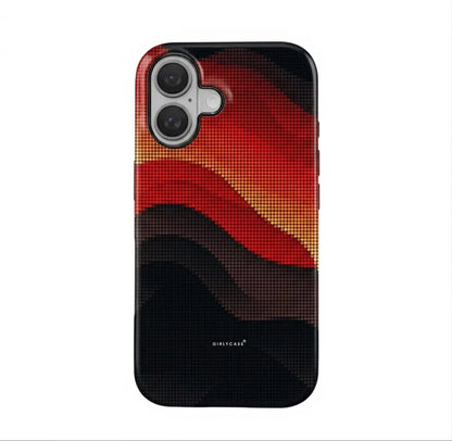 Carcasa Two Protect para iPhone - Red Volcano