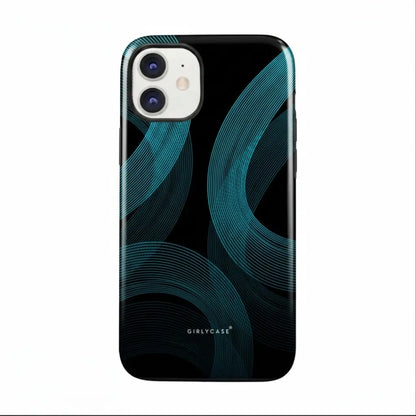 Carcasa Two Protect para iPhone - Wave Lines