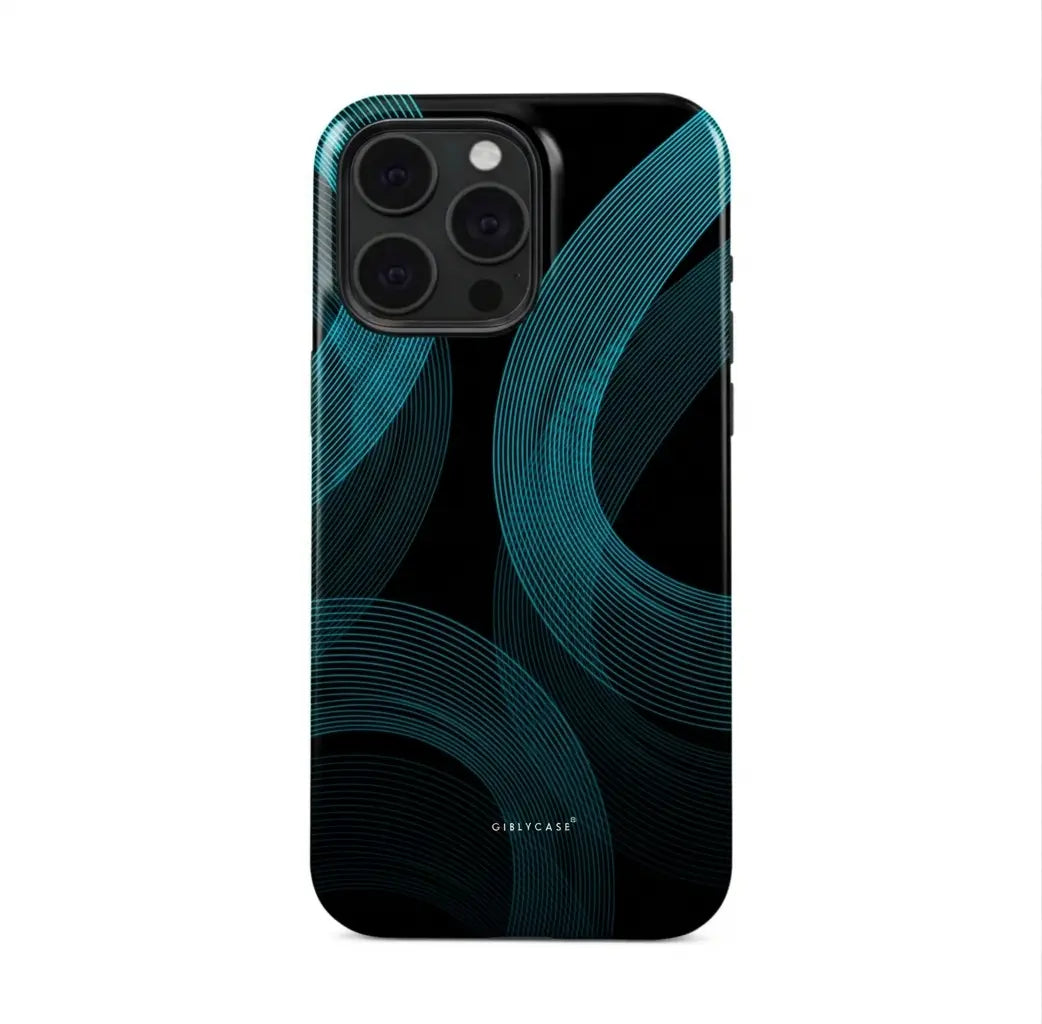 Carcasa Two Protect para iPhone - Wave Lines