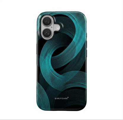 Carcasa Two Protect para iPhone - Wave Lines