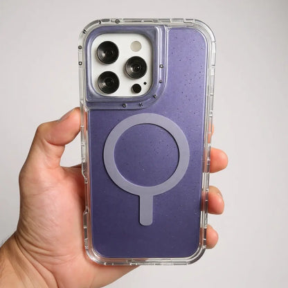 Carcasa Urban Glow Protect Lila MagSafe para iPhone 15 Pro Max Chile