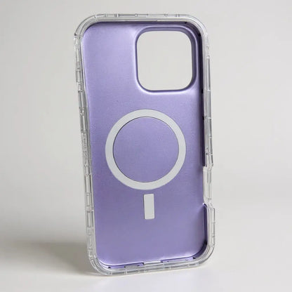 Funda triple capa Lila MagSafe iPhone premium iPalace Protect