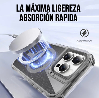 Soporte de magsafe que permite una carga inalámbrica más efectiva