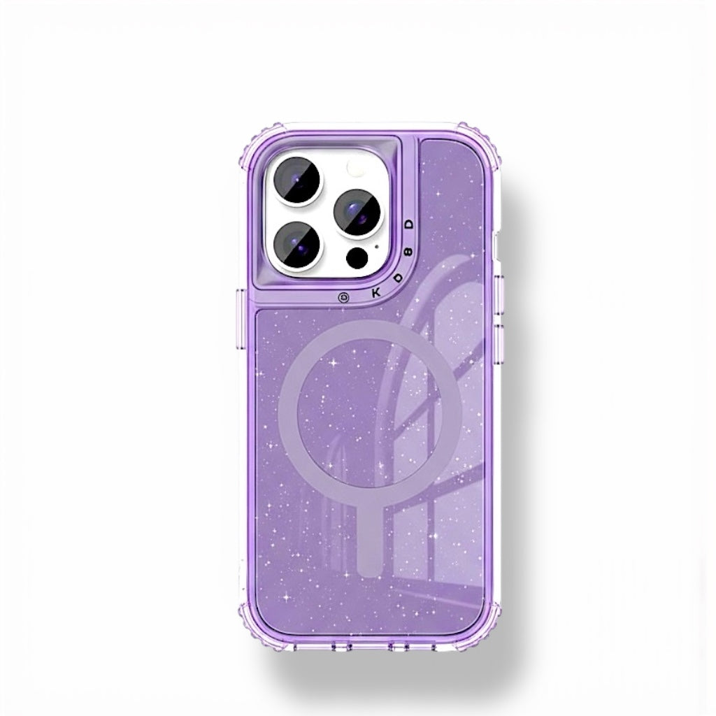 Carcasa Urban Glow Traslúcida Lila MagSafe iPhone Chile