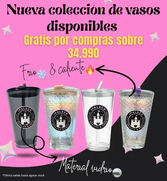 Oferta de vaso coleccionable temporada de invierno - gratis por compras mínimas de 34.990 pesos