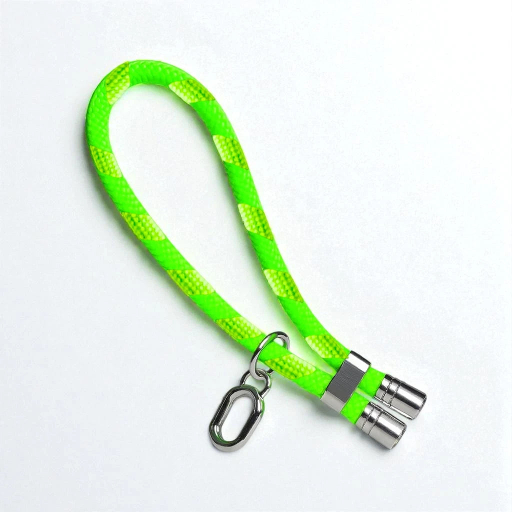 HandFit en color verde neón para celular - cordón de mano