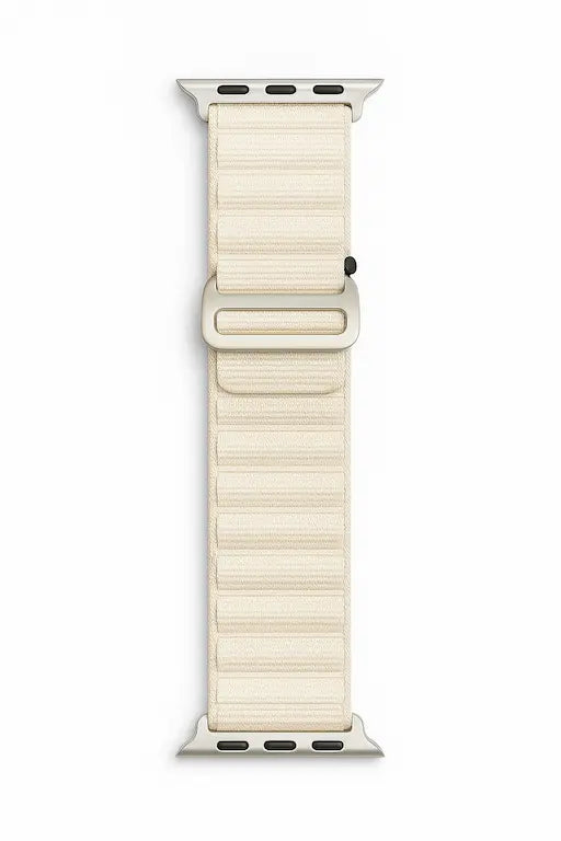 Alpine Loop para Apple Watch - vista frontal en fondo blanco