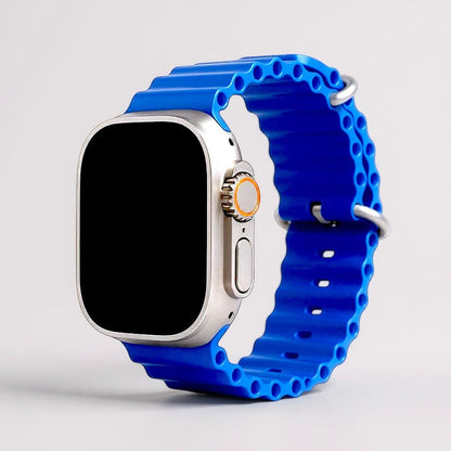 Correa deportiva azul electrico para Apple Watch