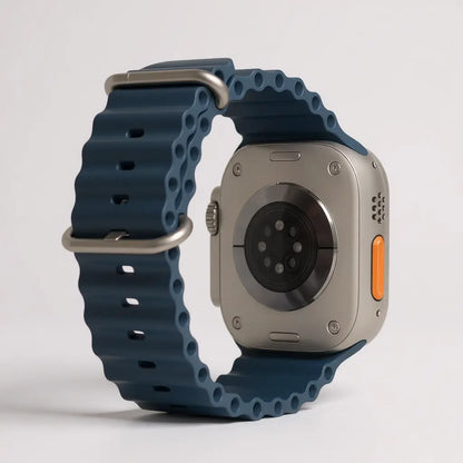 Correa sport para apple watch en tono azul marino