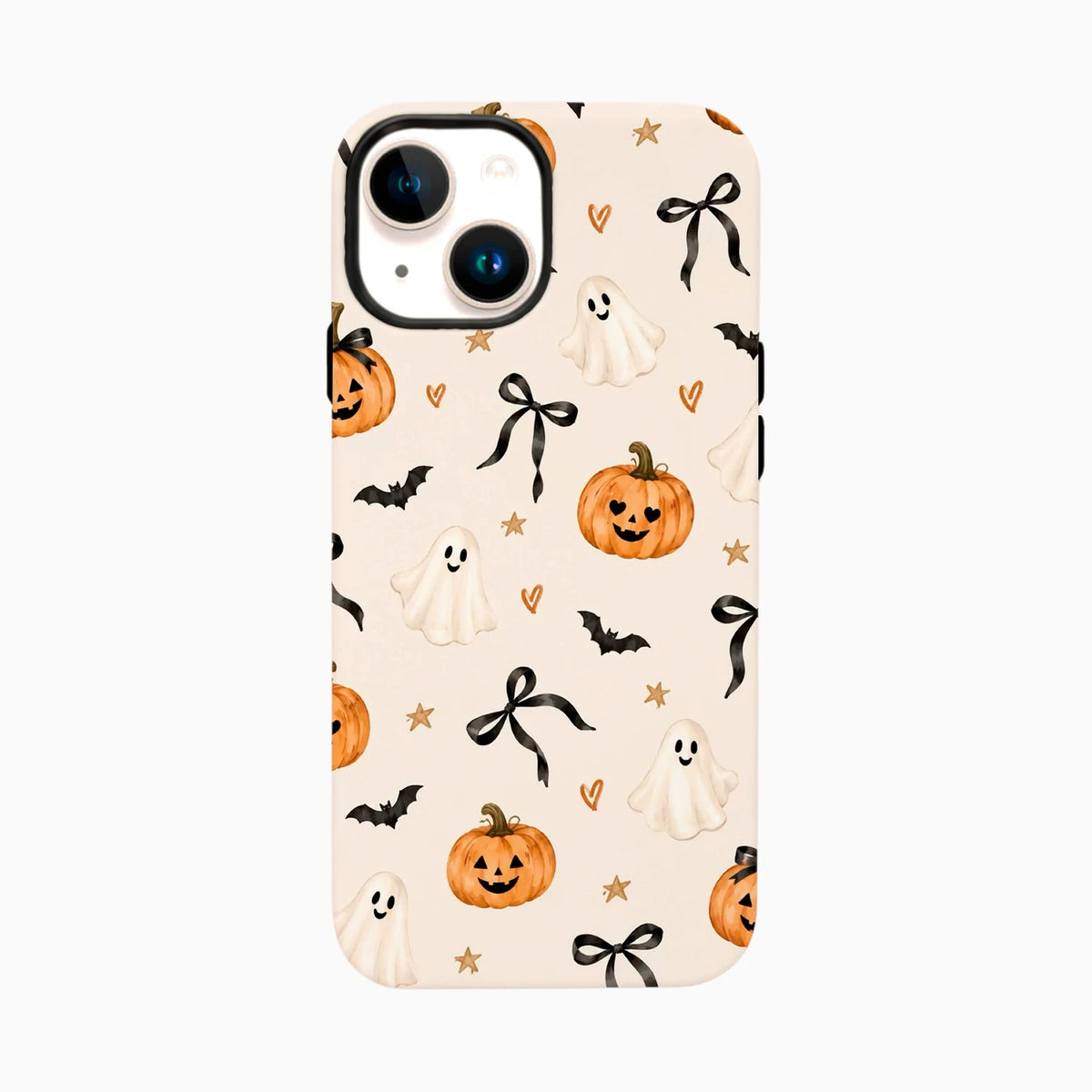 Carcasa de Halloween para iPhone - Fantasmitas y Calabazas
