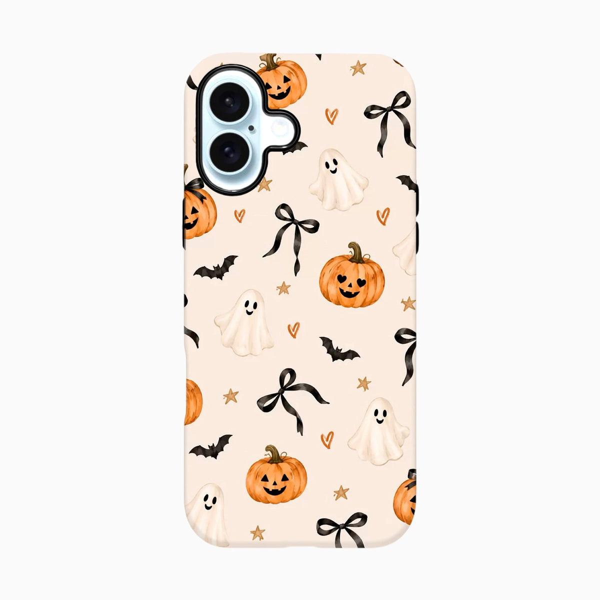 Carcasa de Halloween para iPhone - Fantasmitas y Calabazas