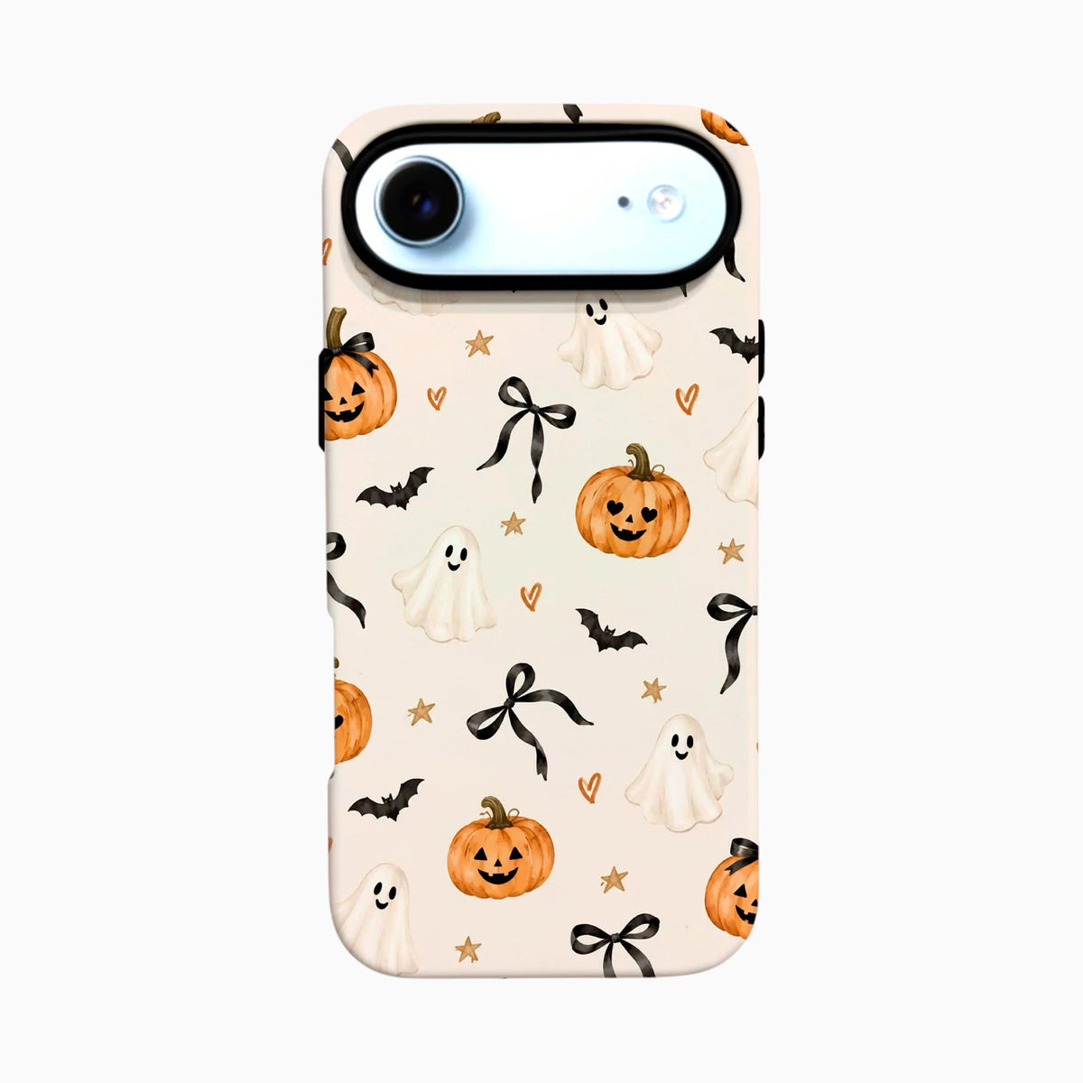 Carcasa de Halloween para iPhone - Fantasmitas y Calabazas