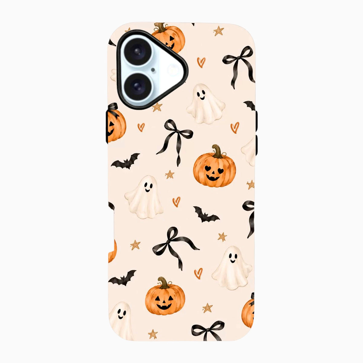 Carcasa de Halloween para iPhone - Fantasmitas y Calabazas